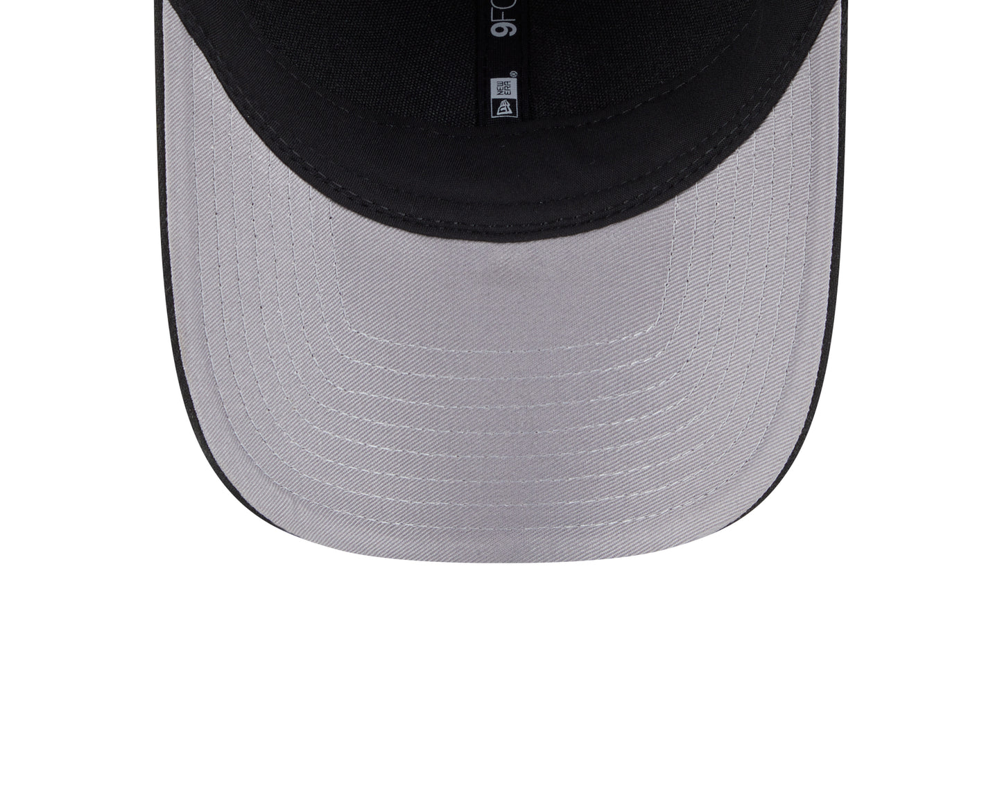 Philadelphia Phillies Black and White New Era M-Crown 9FORTY Adjustable Hat - Pro Jersey Sports