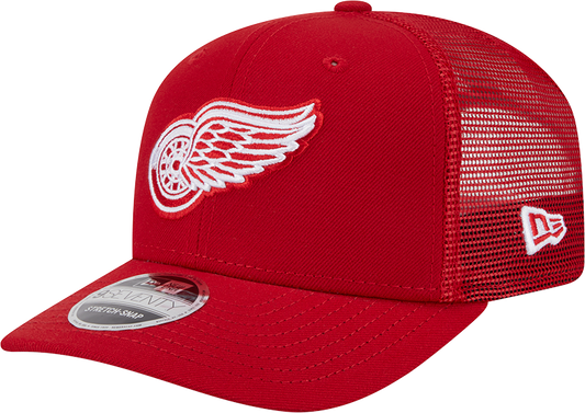 Men's Detroit Red Wings New Era Red New Era 9SEVENTY Trucker Hat