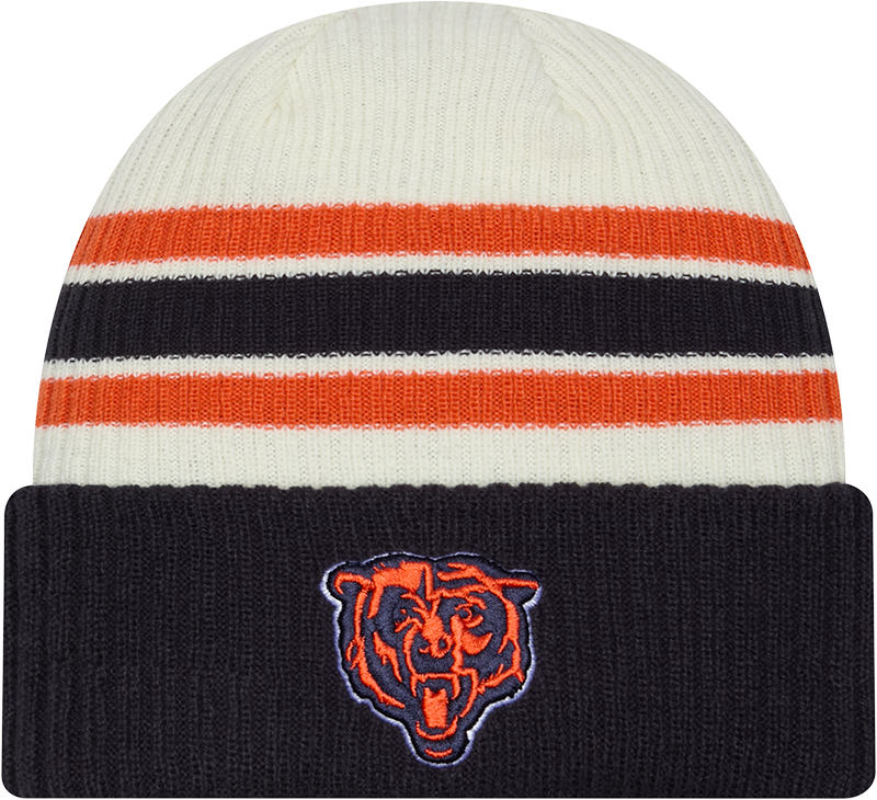 Chicago Bears New Era Vintage Cuffed Knit Hat - Pro Jersey Sports