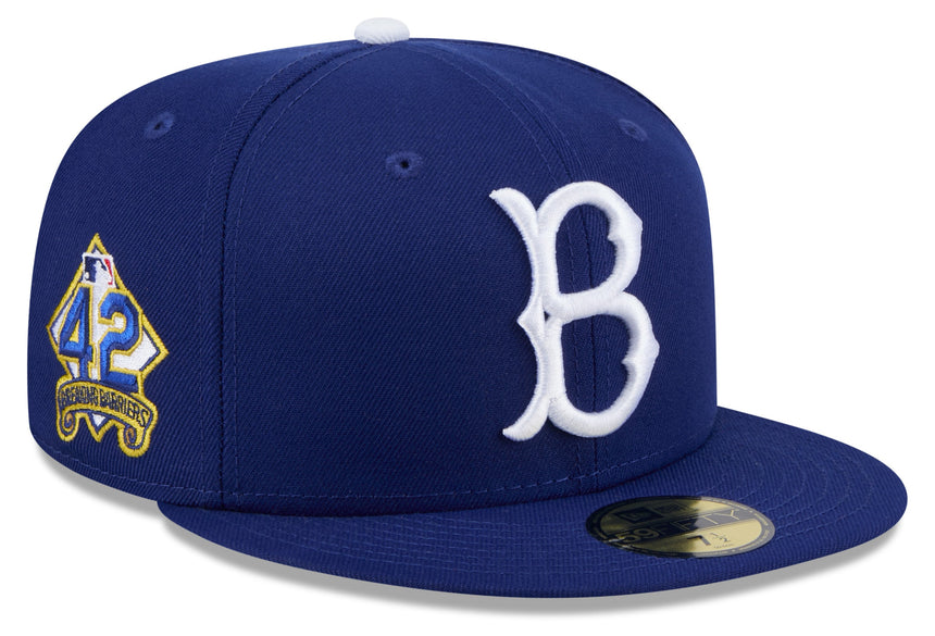 Los Angeles Dodgers Jackie Robinson Day 25 Brooklyn New Era Royal Game Authentic Collection On-Field 59FIFTY Fitted Hat - Pro Jersey Sports
