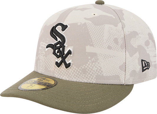 Chicago White Sox 2025 Armed Forces Day New Era Camo 59FIFTY Fitted Hat - Pro Jersey Sports
