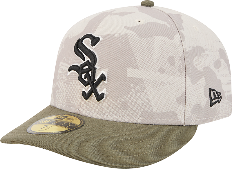 Chicago White Sox 2025 Armed Forces Day New Era Camo 59FIFTY Fitted Hat - Pro Jersey Sports