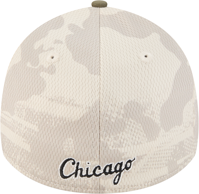 Chicago White Sox Camo 2025 Armed Forces Day New Era 39THIRTY Flex Hat - Pro Jersey Sports