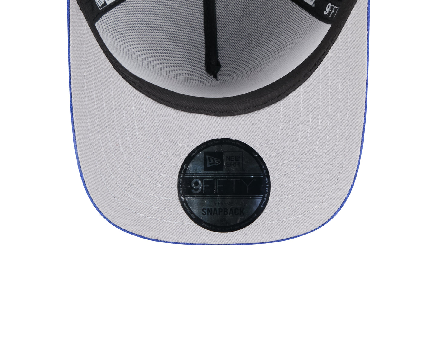 Men's Buffalo Bills New Era 2025 NFL Draft Black A-Frame 9FIFTY Snapback Adjustable Hat - Pro Jersey Sports