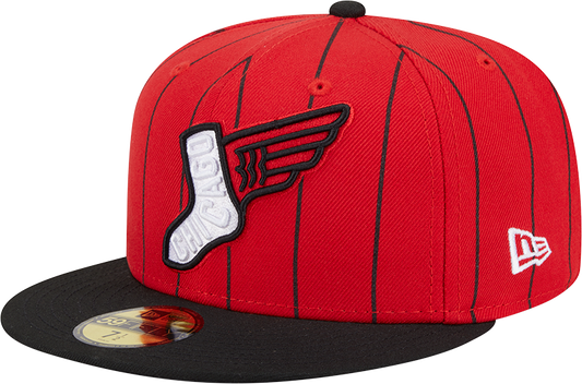 Chicago White Sox New Era 2025 City Connect 59FIFTY Fitted Hat - Red/Black - Pro Jersey Sports
