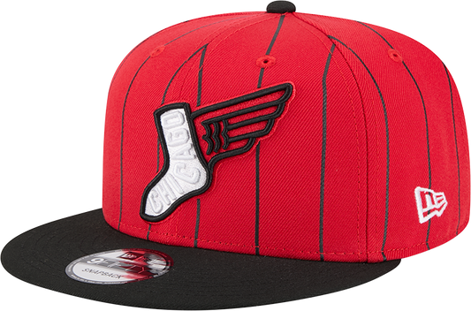 Chicago White Sox New Era 2025 City Connect 9FIFTY Snapback Hat - Red/Black - Pro Jersey Sports