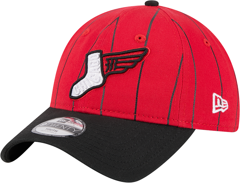 Kids Chicago White Sox 2025 City Connect New Era 9TWENTY Hat- Red/Black - Pro Jersey Sports