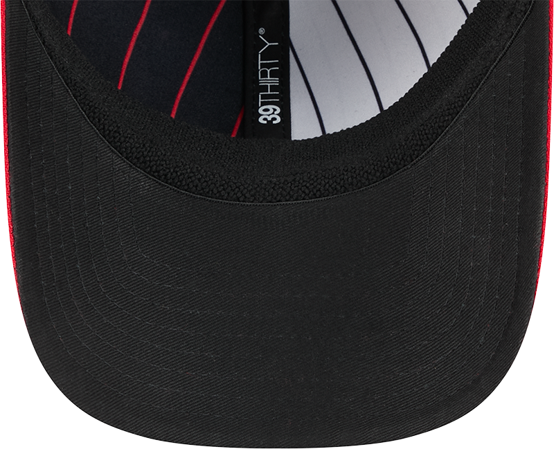 Chicago White Sox 2025 City Connect Alternate Black/Red New Era 39THIRTY Flex Fit Hat - Pro Jersey Sports