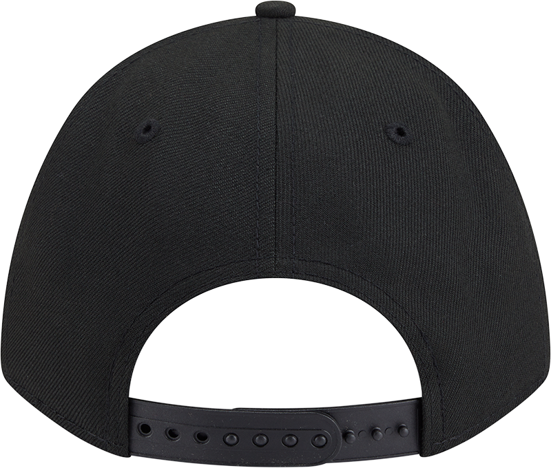 Chicago Bears New Era Black Script A-Frame 9FORTY Adjustable Hat