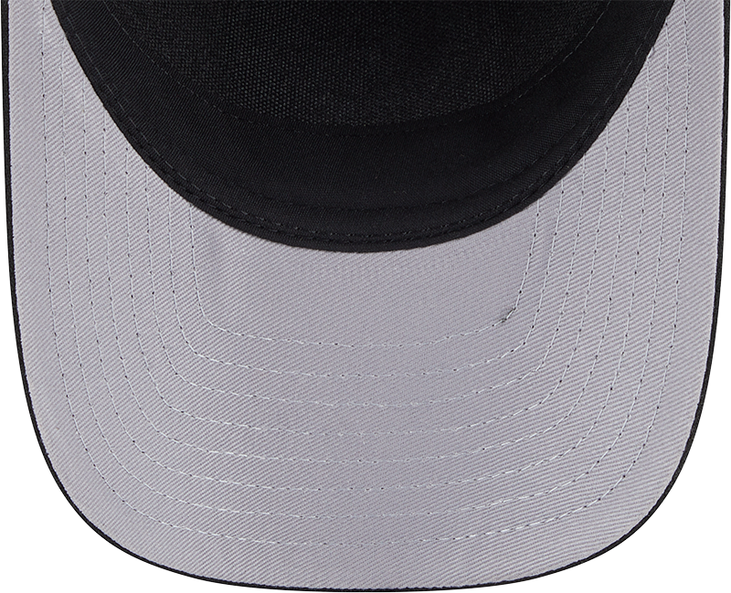 Green Bay Packers New Era Black & White Primary 9FORTY A-Frame M-Crown Adjustable Hat - Pro Jersey Sports