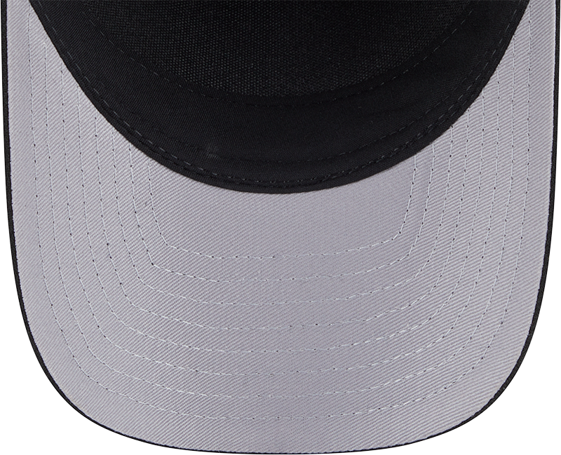 Miami Dolphins New Era Black & White Primary 9FORTY A-Frame M-Crown Adjustable Hat - Pro Jersey Sports