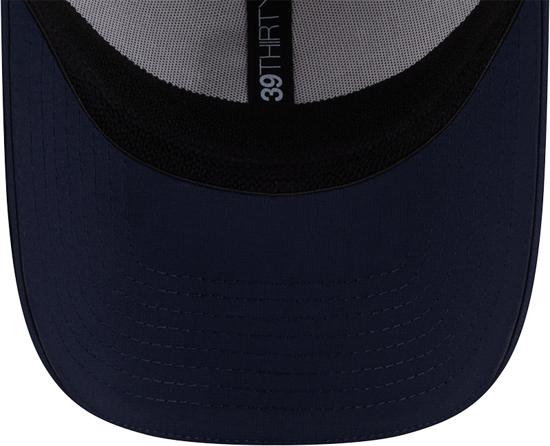 Men's Chicago Bears New Era B White/Navy 2025 NFL Training Camp 39THIRTY Flex Hat - Pro Jersey Sports