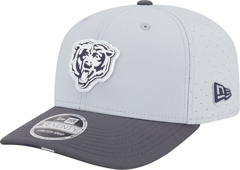 Men's Chicago Bears New Era Gray/Graphite 2025 NFL Training Camp 9SEVENTY Adjustable Hat - Pro Jersey Sports