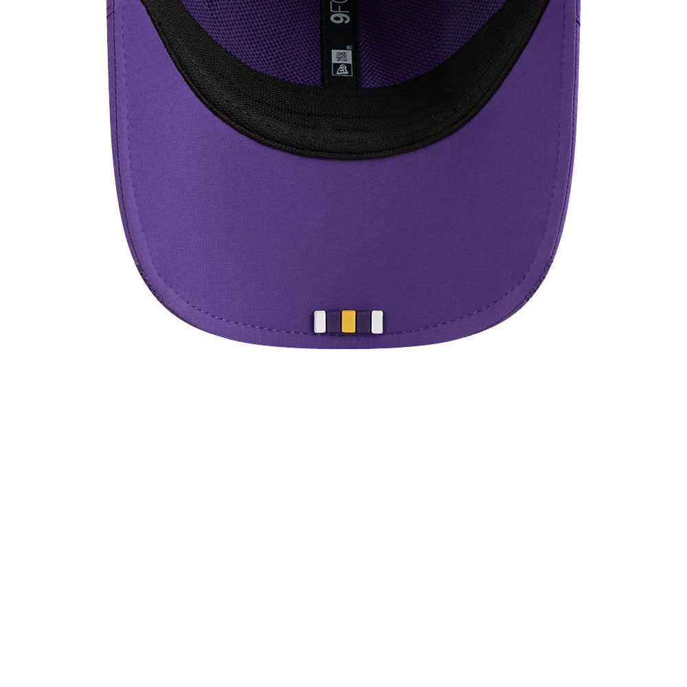 Men's Minnesota Vikings New Era Purple 2025 NFL Primary Logo Sideline Heat 9FORTY M-Crown Adjustable Hat - Pro Jersey Sports