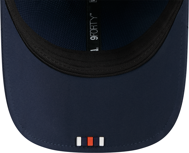 Men's Chicago Bears New Era Navy 2025 NFL Sideline Heat Alternate Logo 9FORTY M-Crown Adjustable Hat - Pro Jersey Sports