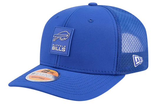 Men's Buffalo Bills New Era Blue 2025 NFL Sideline Heat 9SEVENTY Adjustable Hat - Pro Jersey Sports