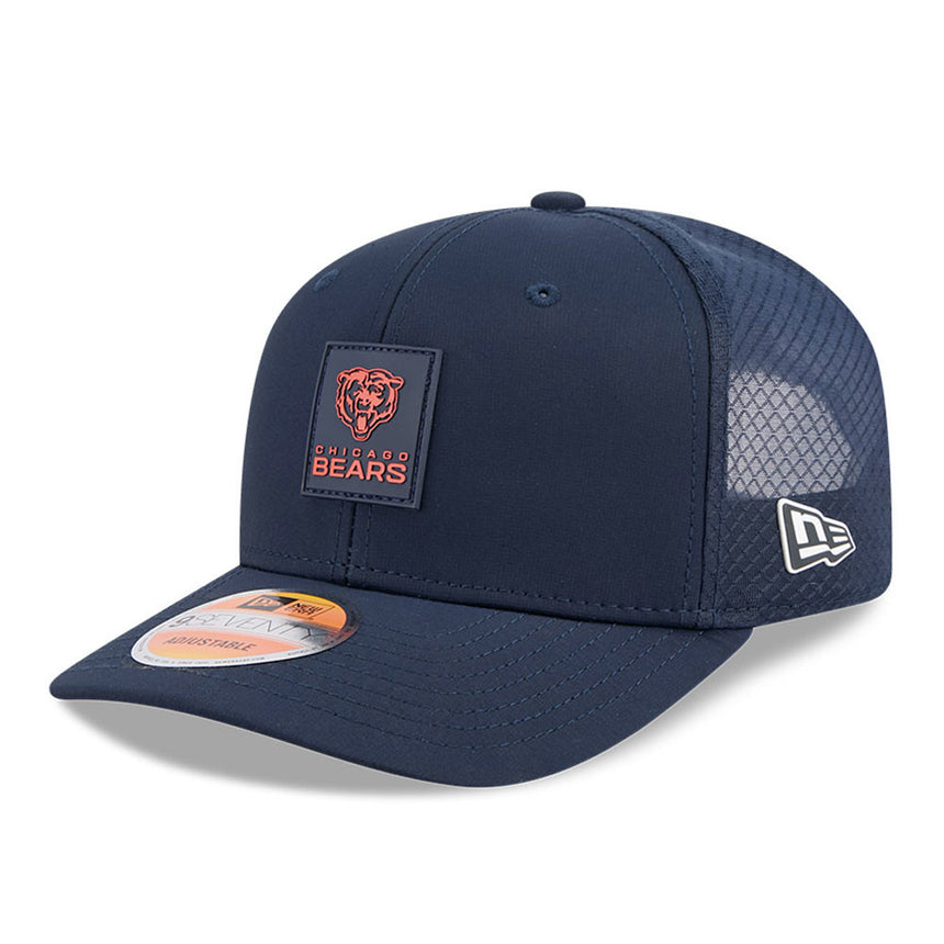 Men's Chicago Bears New Era Navy 2025 NFL Sideline Heat 9SEVENTY Adjustable Hat - Pro Jersey Sports