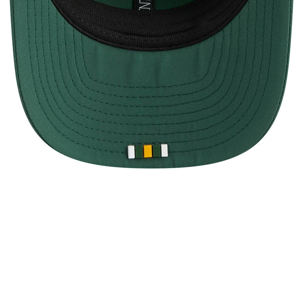 Men's Green Bay Packers New Era Green 2025 NFL Sideline Heat 9SEVENTY Adjustable Hat - Pro Jersey Sports