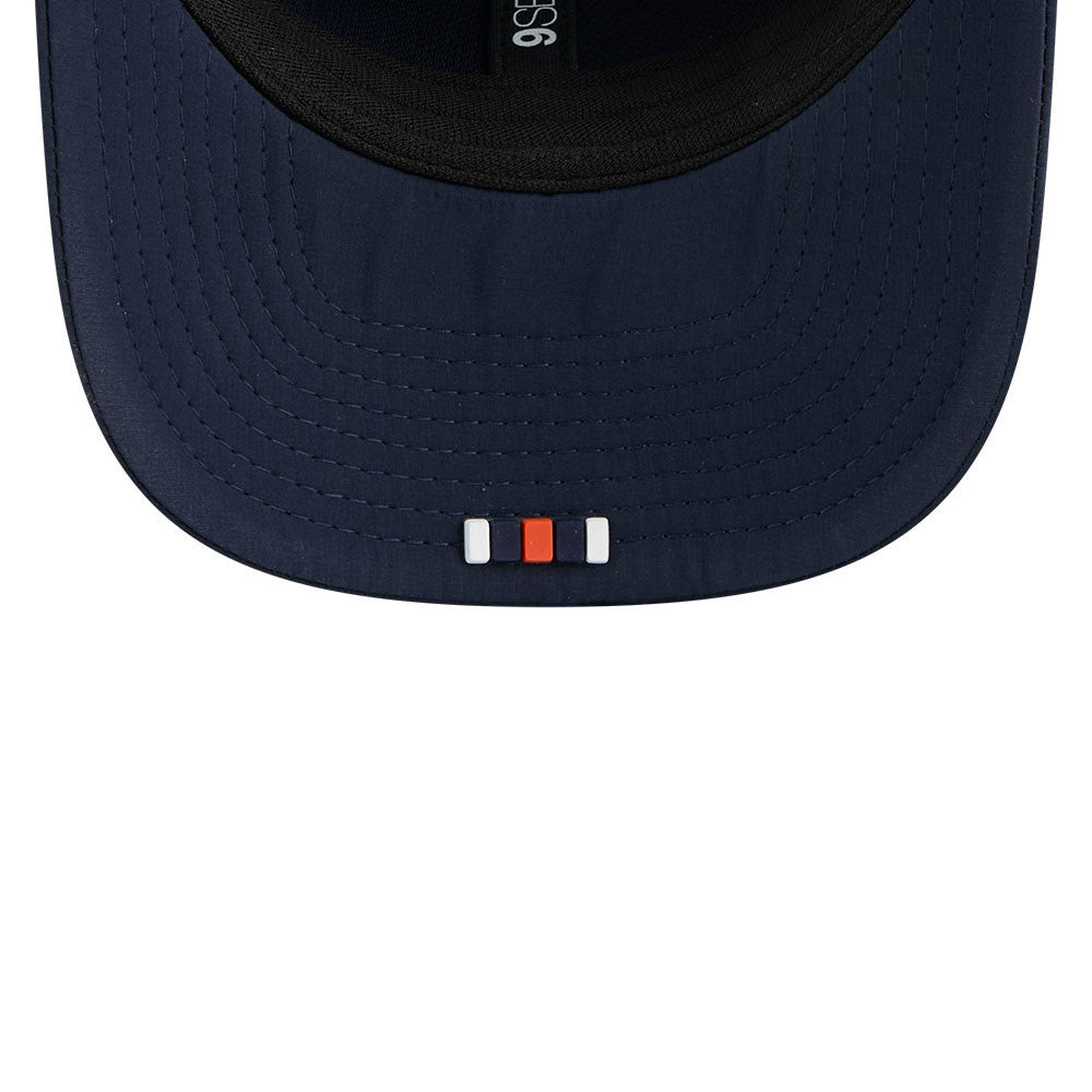Men's Chicago Bears New Era Navy 2025 NFL Secondary Logo Sideline Heat 9SEVENTY Adjustable Hat - Pro Jersey Sports