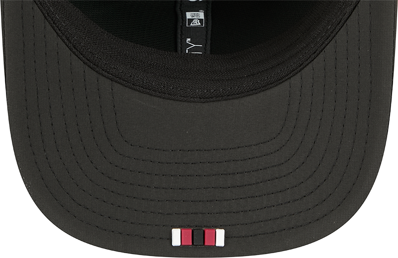 Men's Arizona Cardinals New Era Black 2025 Sideline 9SEVENTY Trucker Adjustable Hat - Pro Jersey Sports