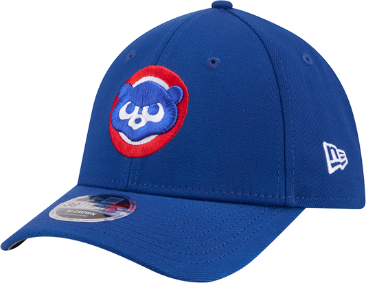 Chicago Cubs Cooperstown Collection 84 New Era M-Crown 39Thirty Blue Flex Fit Hat - Pro Jersey Sports