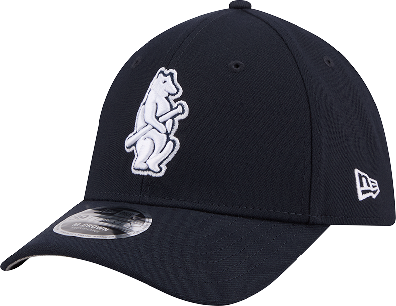 Chicago Cubs Cooperstown Collection 14 New Era M-Crown 39Thirty Navy Flex Fit Hat - Pro Jersey Sports
