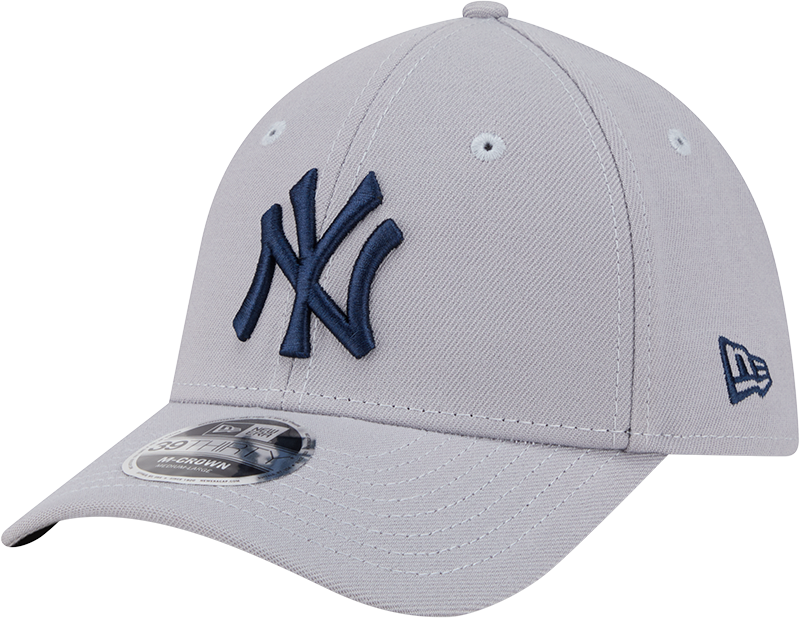 New York Yankees New Era M-Crown 39Thirty Gray Flex Fit Hat - Pro Jersey Sports
