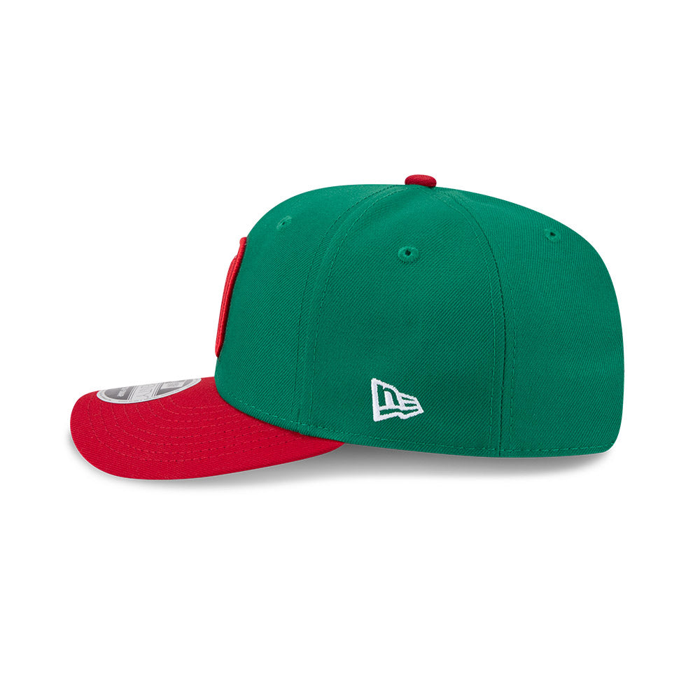 New Era Mexico 2026 World Baseball Classic 9SEVENTY Stretch Snap Adjustable Hat - Green/Red - Pro Jersey Sports