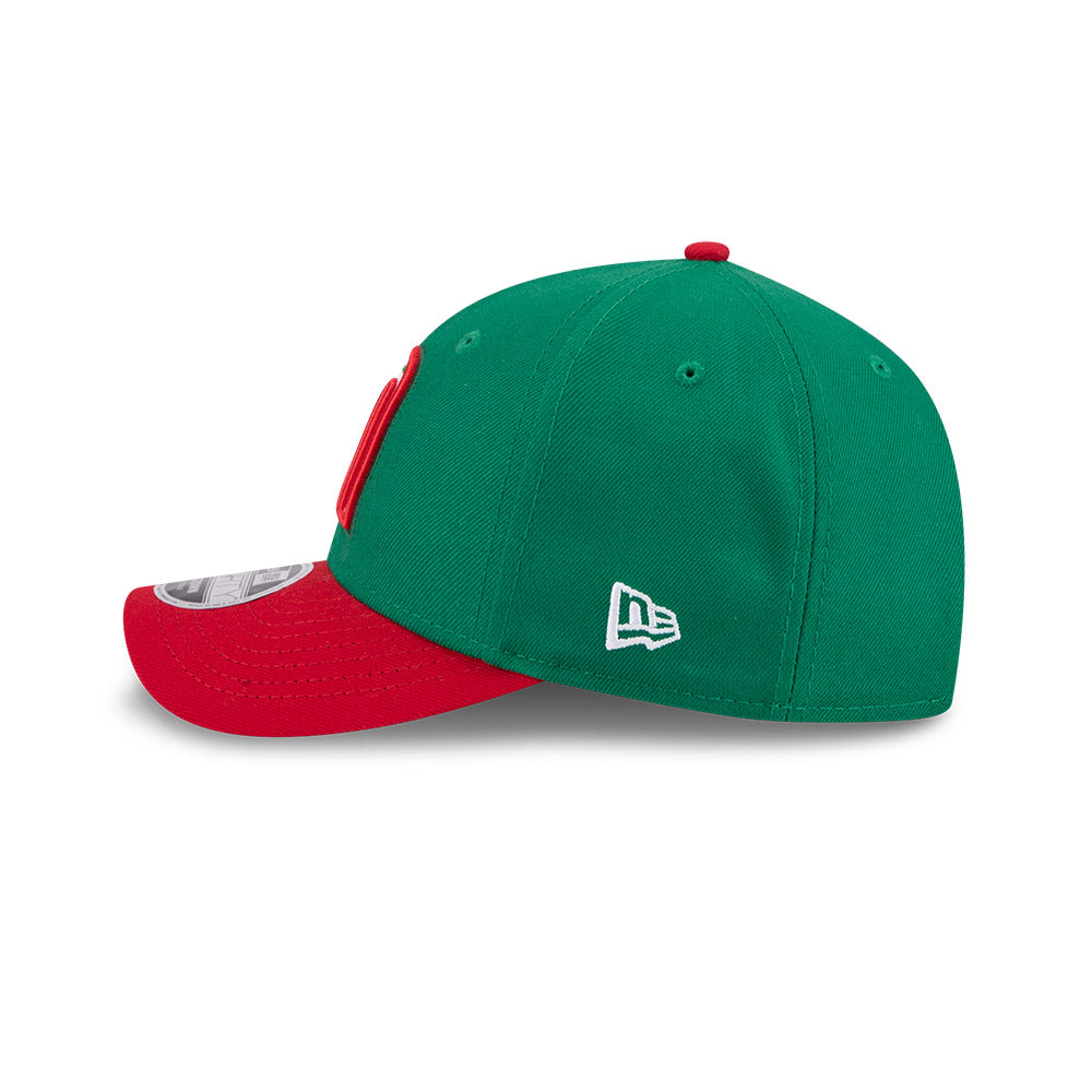 New Era Mexico 2026 World Baseball Classic 9Forty M-Crown Snap Adjustable Hat - Green/Red - Pro Jersey Sports