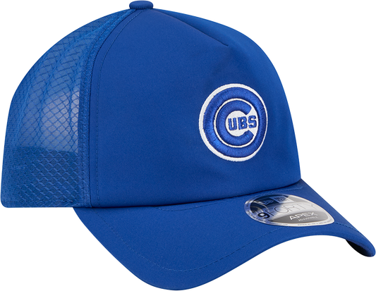 Chicago Cubs New Era 2026 Batting Practice 9Forty APEX Bullseye Logo Snap Adjustable Hat-Royal - Pro Jersey Sports