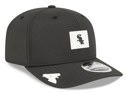 Chicago White Sox New Era 2026 Clubhouse 9SEVENTY Stretch Snap Adjustable Hat-Black - Pro Jersey Sports