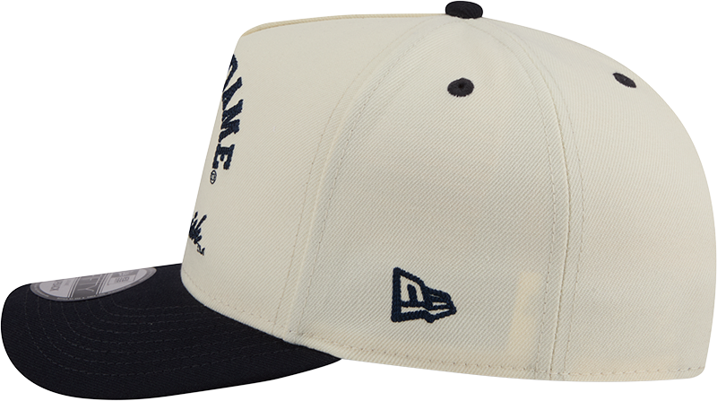 Notre Dame Fighting Irish New Era Arched Ivory A-Frame 9FIFTY Snapback Hat - Pro Jersey Sports