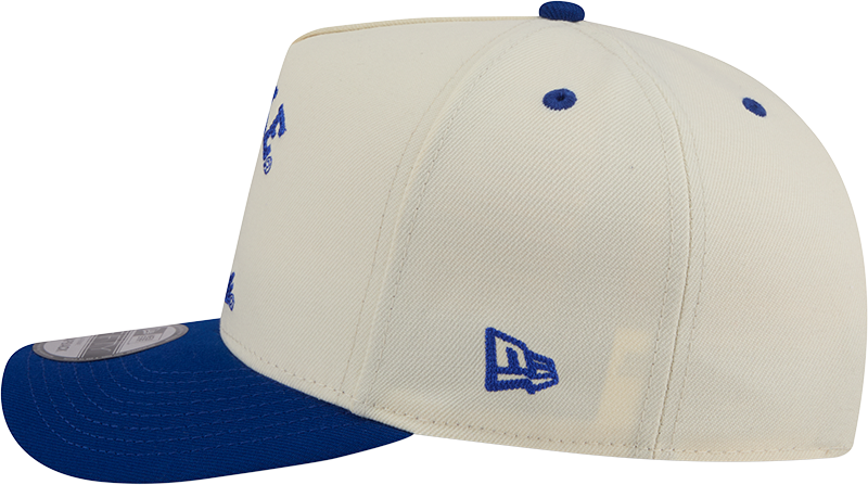 Duke Blue Devils New Era Arched Ivory A-Frame 9FIFTY Snapback Hat - Pro Jersey Sports
