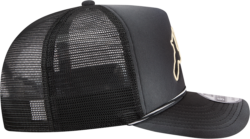 Colorado Buffaloes New Era Black Fade Rope 9FIFTY A-FRAME Trucker Snapback Hat - Pro Jersey Sports