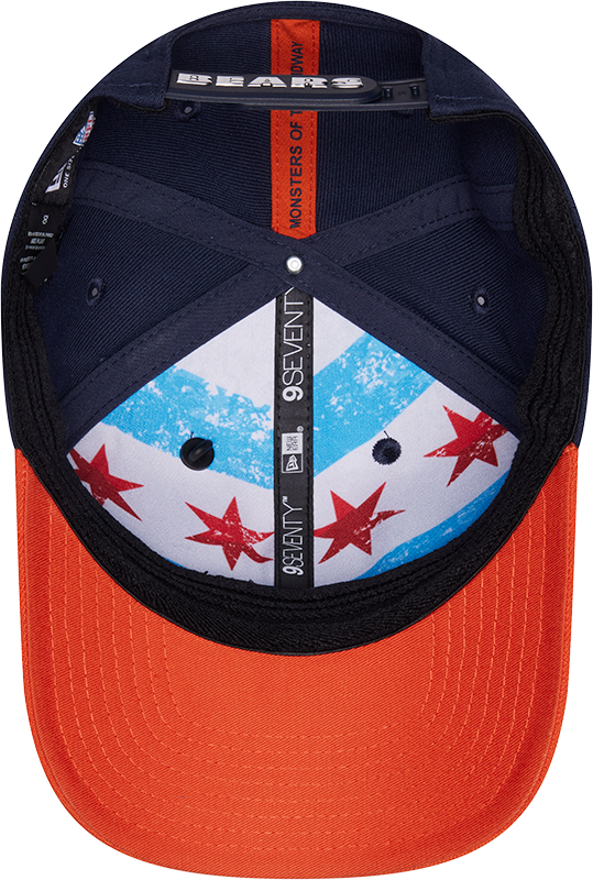 Chicago Bears New Era Navy/Orange 2026 NFL Draft 9SEVENTY Snapback Adjustable Hat