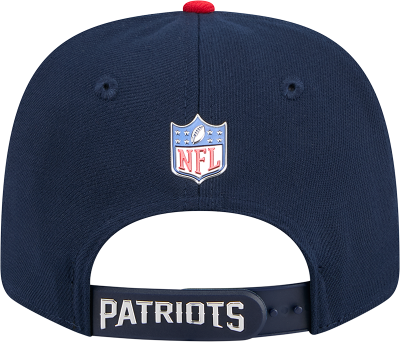 New England Patriots New Era Navy/Red 2026 NFL Draft 9SEVENTY Snapback Adjustable Hat