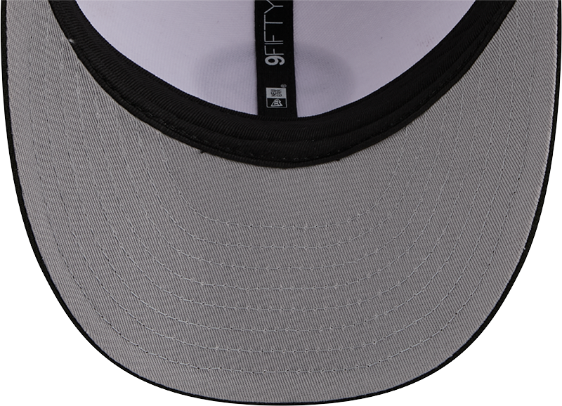 Pittsburgh Steelers New Era White/Black 2026 NFL Draft 9FIFTY Snapback Adjustable Hat