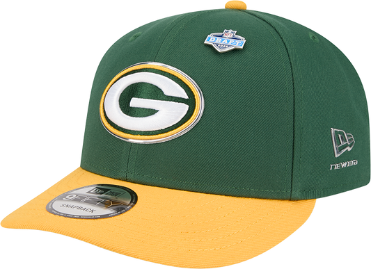Green Bay Packers New Era Green 2026 NFL Draft 9FIFTY Snapback Adjustable Hat
