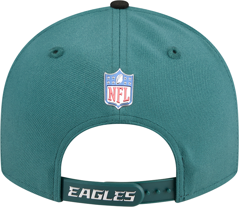 Philadelphia Eagles New Era Green 2026 NFL Draft 9FIFTY Snapback Adjustable Hat