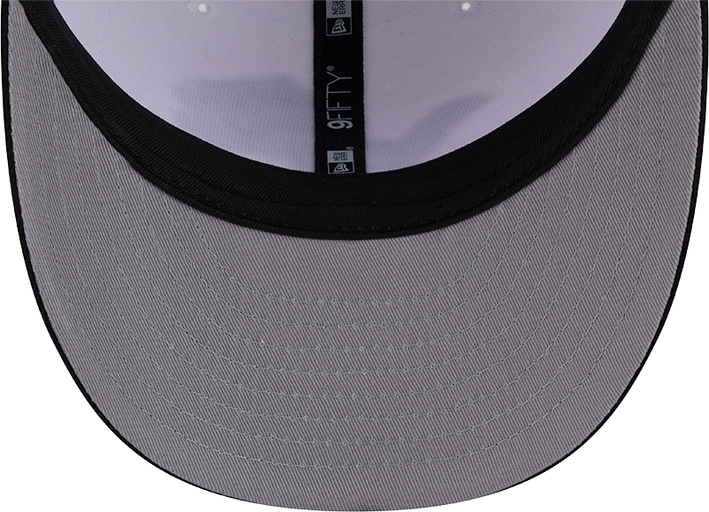 Detroit Lions New Era White/Black 2026 NFL Draft 9FIFTY Snapback Adjustable Hat