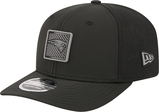Men's New England Patriots New Era Black 2026 NFL Training Camp 9SEVENTY Adjustable Hat