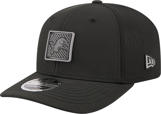 Men's Detroit Lions New Era Black 2026 NFL Training Camp 9SEVENTY Adjustable Hat