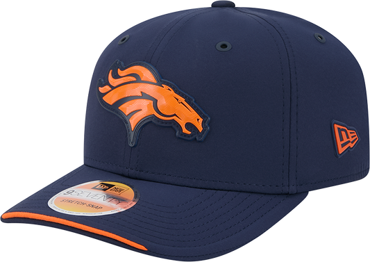 Men's Denver Broncos New Era 2026 NFL Sideline 9SEVENTY Navy Adjustable Hat