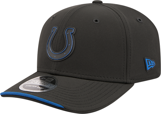 Men's Indianapolis Colts New Era 2026 NFL Sideline 9SEVENTY Black Adjustable Hat