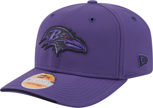 Men's Baltimore Ravens New Era 2026 NFL Sideline 9SEVENTY Purple Adjustable Hat
