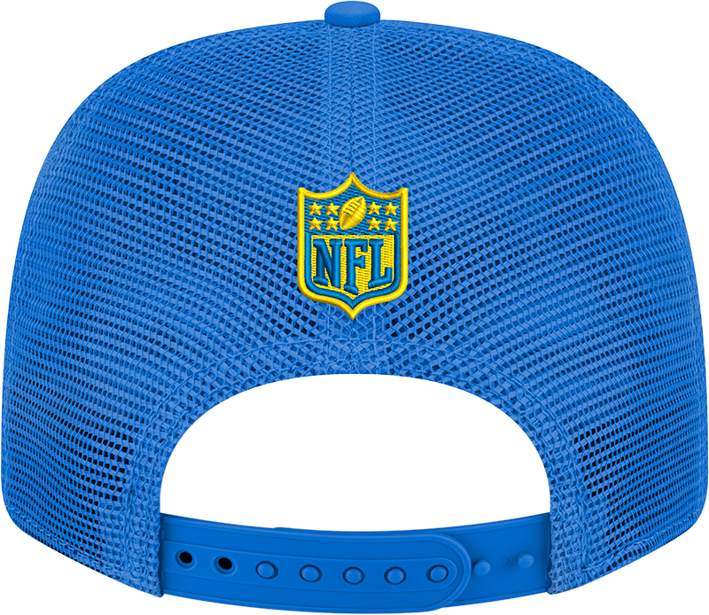 Men's Los Angeles New Era Royal Stretch Snap Trucker Adjustable Hat