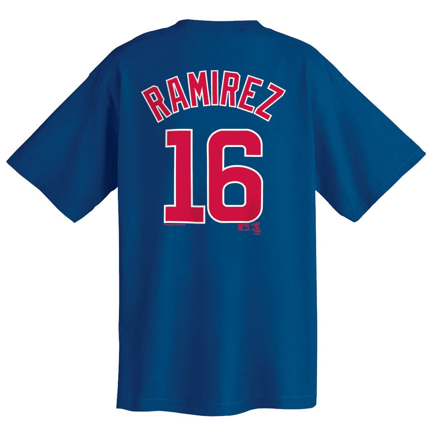 Men's Chicago Cubs Aramis Ramirez Royal Blue Player T-Shirt - Pro Jersey Sports
