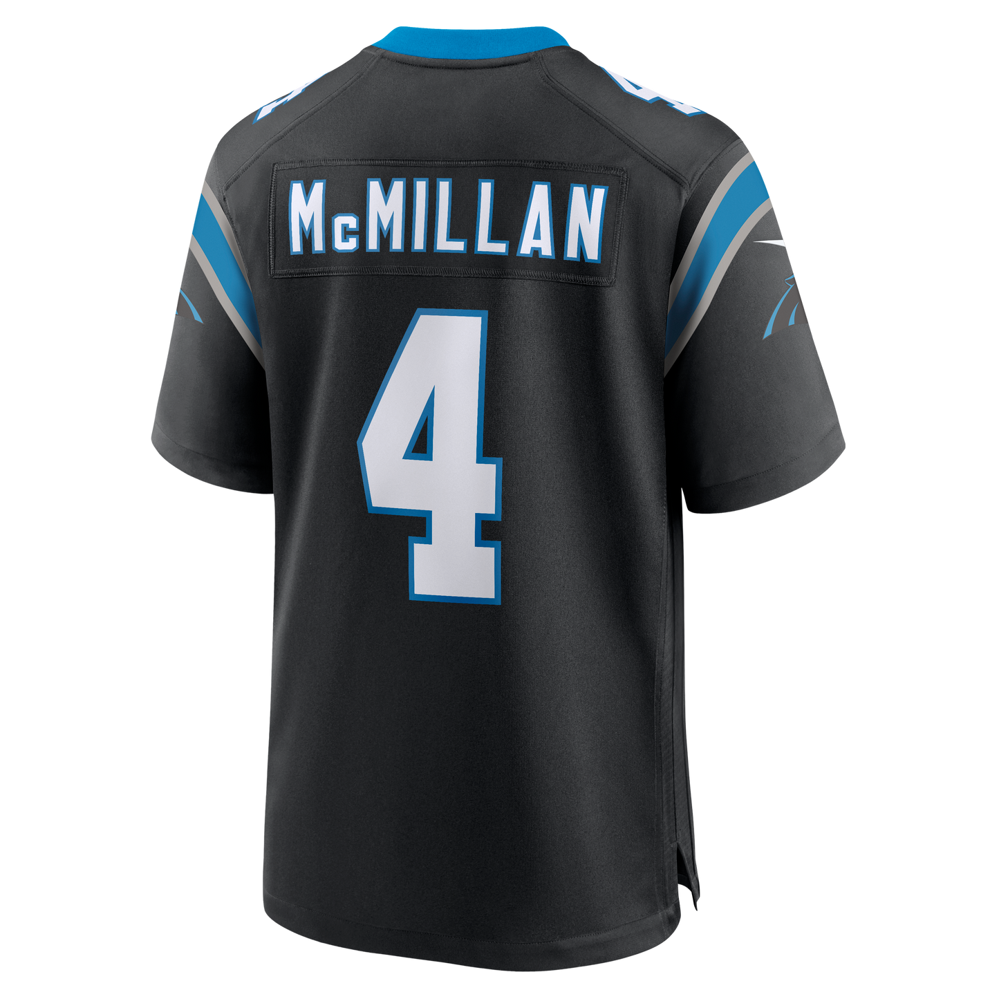 Men's Tetairoa McMillan Carolina Panthers Nike Black Replica Game Jersey - Pro Jersey Sports