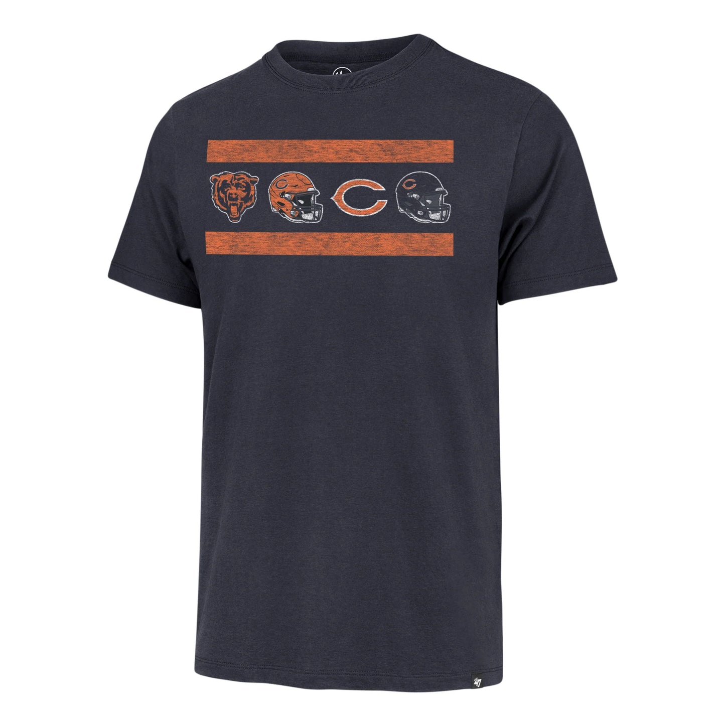 Men's Chicago Bears Multi Logo Navy Regional Club Tee - Pro Jersey Sports