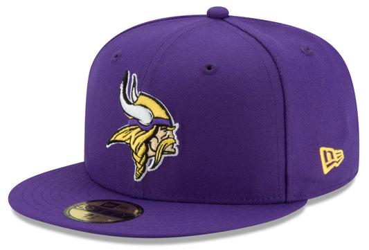 Minnesota Vikings Purple Basic 59FIFTY Fitted Hat - Pro Jersey Sports